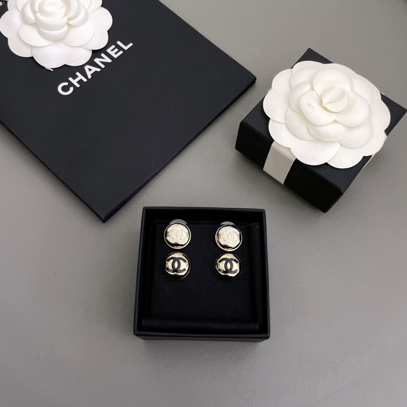 Ch*el earrings